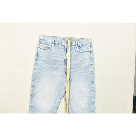 American Eagle Women's Blue Highest Rise 90s Boyfriend Jeans Size 20 Cotton - Picture 6 of 8